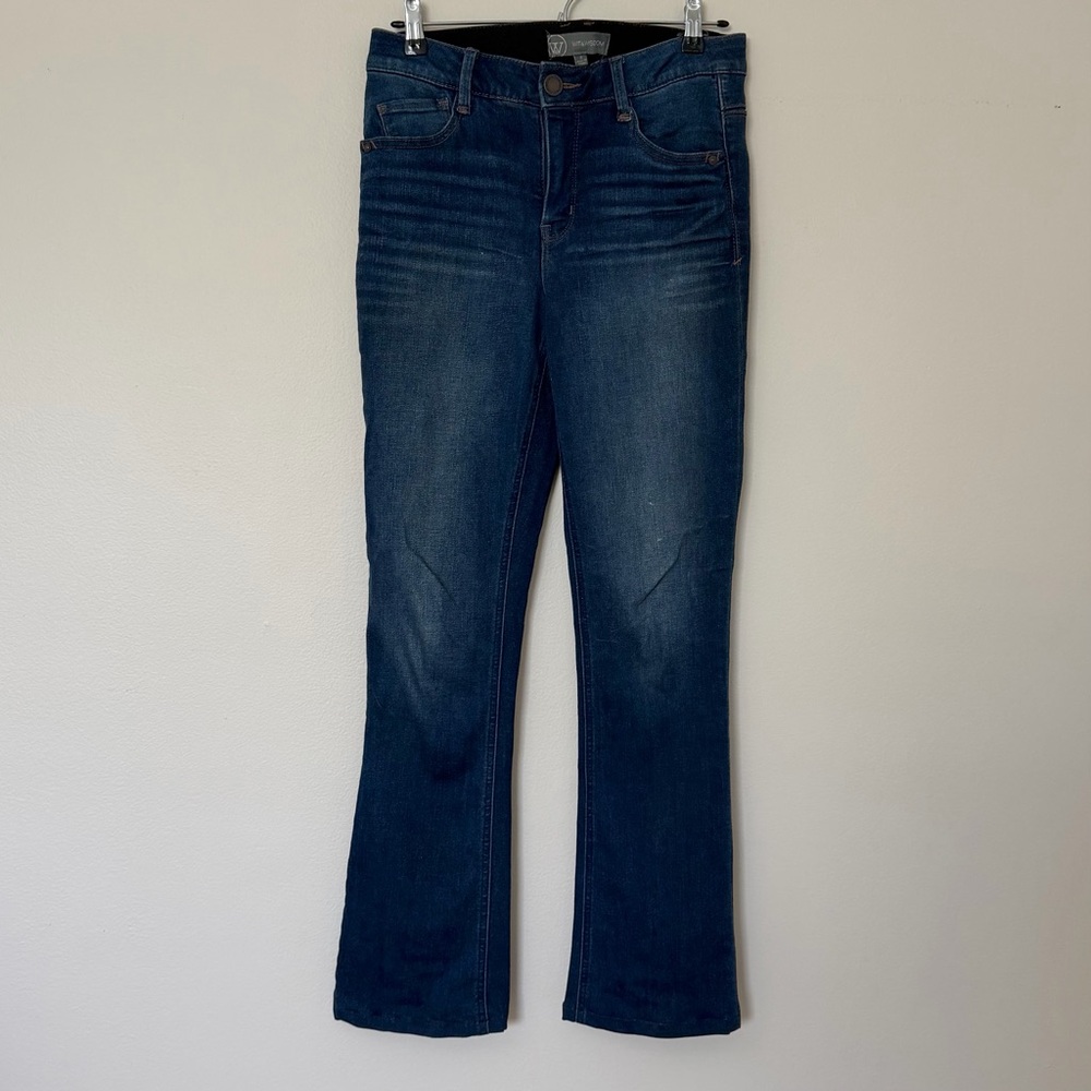 Wit & Wisdom BRITTANY HIGH RISE BABY BOOT JEANS
